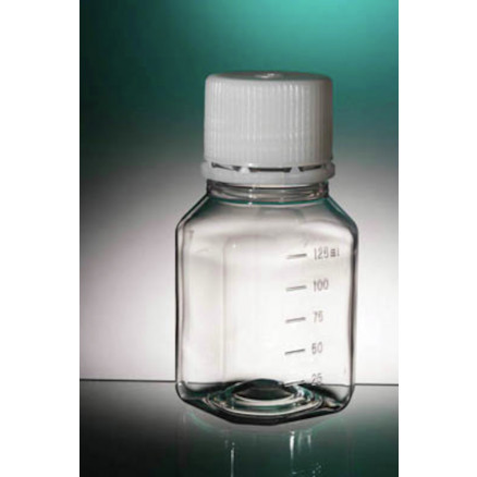 FLACON OCTOGONAL 125ML PET STERILE - CARTON DE 336