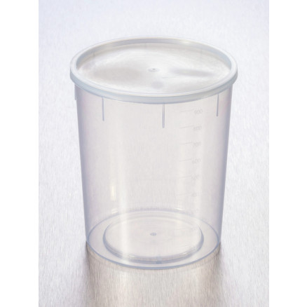 POTS CONIQUES L.O. IRRADIES BOUCHES BLANCS 1L - CART.80