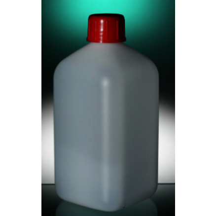 FLACON CARRE PROPRE EO 500 ML CAPE VIS ROUGE SEPAREE PAR 100