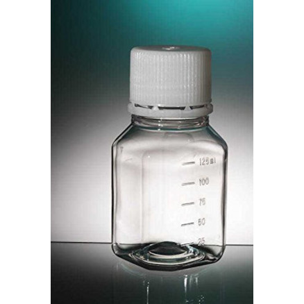 FLACON OCTOGONAL EN PET STERI- LE CAP.250ML - CARTON DE 144