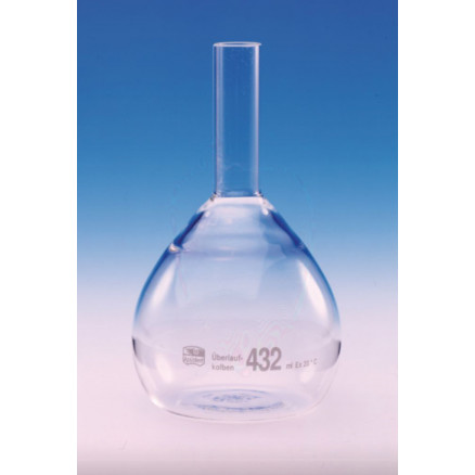 FIOLE JAUGEE A DEBORDEMENT VERRE BORO 3.3 CLASSE B 43,5ML