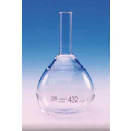 FIOLE JAUGEE A DEBORDEMENT VERRE BORO 3.3 CLASSE B -432ML
