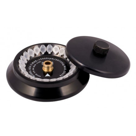 ROTOR ANG. A 24-2 + COUVERCLE POUR 24 MICROTUBES 0,5 ML ET NEYA 16-16R