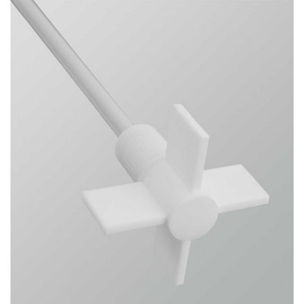 TIGE D'AGITATION HUMEAU TYPE 3 EN PTFE A HELICE CROIX L=350MM D=8MM