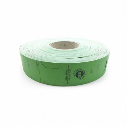 ETIQUETTE A BOUCLE RESISTANT A LA CHALEUR DETECTABLE VERT - PACK X500