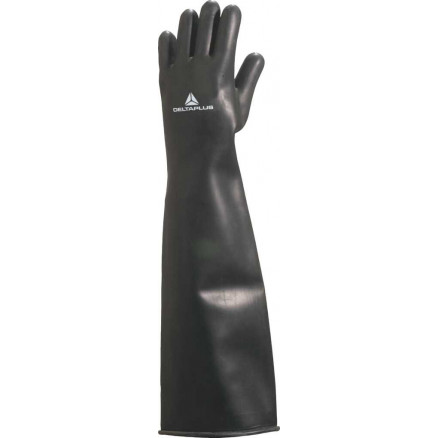 GANT LATEX CHLORINE NOIR LONGUEUR 60CM - TAILLE 10/11