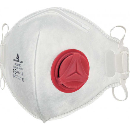 MASQUE RESPIRATOIRE AVEC VALVE FFP3 PLIAGE VERTICAL - PACK X10