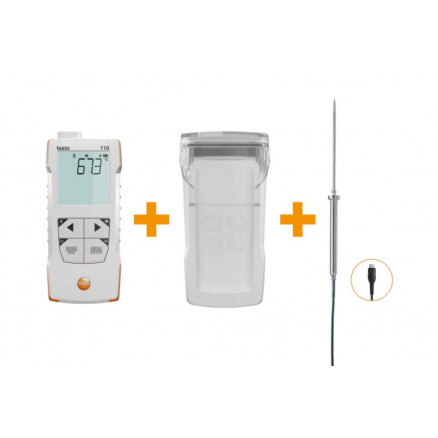 KIT TESTO 110 FOOD + SONDE ACIER