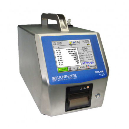COMPTEUR DE PARTICULES SOLAIR 1100LD PORTATIF 6 CANAUX