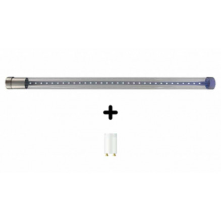 TUBE LED UVA 7W T8 43CM T8 AVEC STARTER POUR LED X25