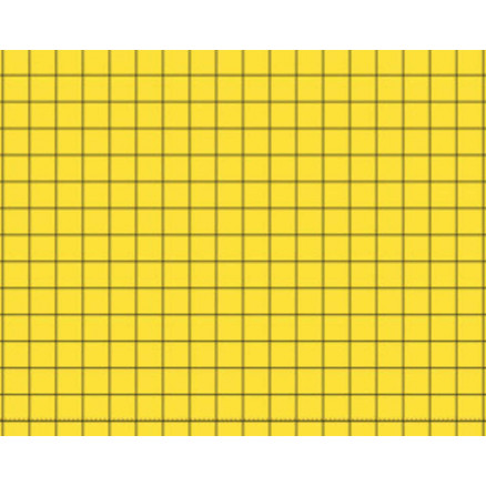 PLAQUE DE GLU 345X610MM CARTON JAUNE 1 FACE QUADRILLEE X6