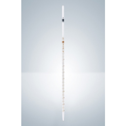 PIPETTE GRADUEE AS 1ML EN 0,01 -ML ZERO EN BAS CERTIFIEE P12