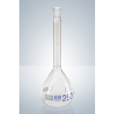 FIOLE JAUGEE DURAN 250ML CL.A BOUCHON PE CERTIFIEE - PACK 2