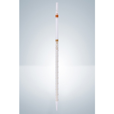 PIPETTE GRADUEE VERRE GR.AMBR T3 CL.B 1/10 1ML-PAR 12