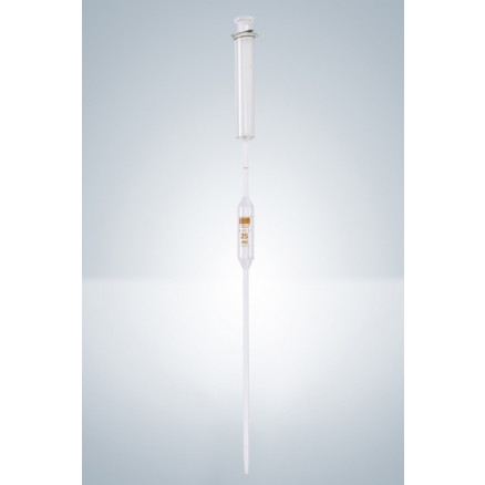 PIPETTE JAUGEE PISTON VERRE GRAD. MARRON 1ML