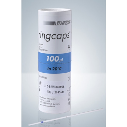 PIPETTE RINGCAP 100UL - PACK DE 250