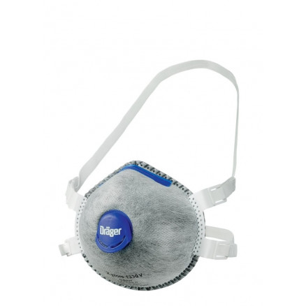 Masque gaz mercure m8200 protection respiratoire visage risque chimique  professionnel uranus m1800