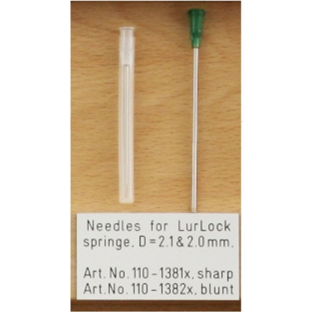 CANULE POUR SERINGUE LURLOCK D. 2,1X75MM - PACK X1000