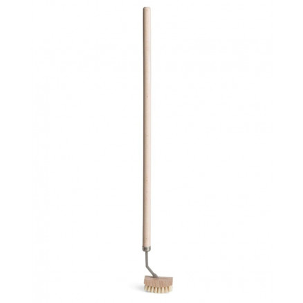 BROSSE COUDEE AVEC MANCHE EN BOIS L.330MM POUR BALLONS