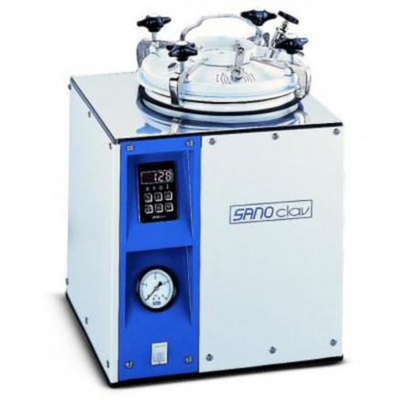 AUTOCLAVE SANOCLAV NUMERIQUE SEMI-AUTOMATIQUE 20 LITRES