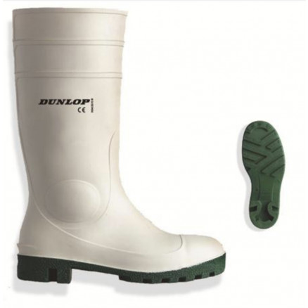 BOTTES HYGRADE SAFETY SB TIGE PVC BLANC - T.45 - LA PAIRE