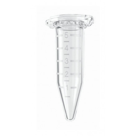 MICROTUBE EPPENDORF EN PP CAPACITE 5ML - PACK DE 100