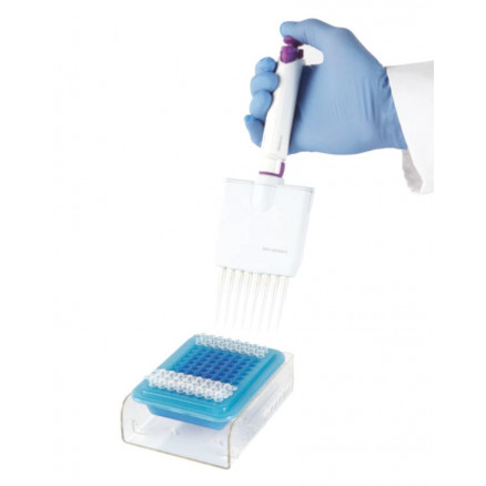 REFROIDISSEUR PCR 96 PUITS BLEU FONCE / CLAIR - 2 BLOCS