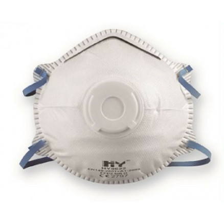 MASQUE DE PROTECTION FFP2 AVEC VALVE HY8622 - PACK X10