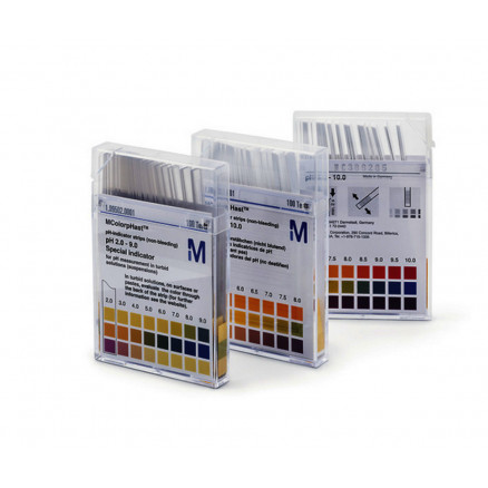 PAPIER PH 2,5-4,5 BANDELETTES MERCK 09541 - 100 TESTS