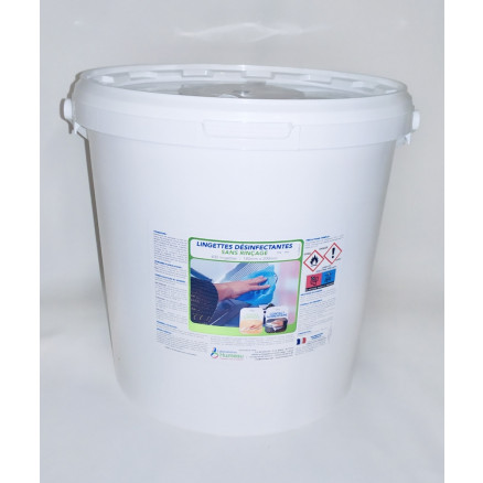 LINGETTES DESINFECTANTES TP2/TP4 D.151X200MM - SEAU 400
