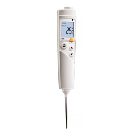 THERMOMETRE TESTO 106 A SONDE FIXE AVEC TOPSAFE IP67