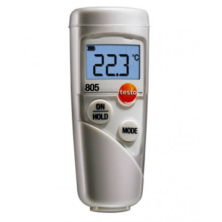 THERMOMETRE INFRA-ROUGE TESTO 805, -25/+250'C AVEC TOPSAFE