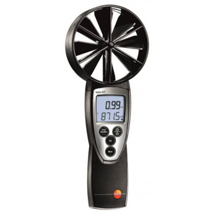 ANEMOMETRE TESTO 417 AVEC SONDE A HELICE D.100MM