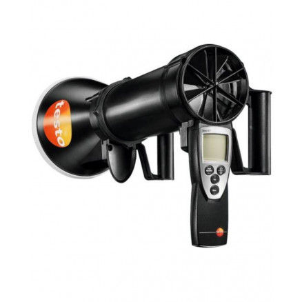 ANEMOMETRE A HELICE TESTO 417 AVEC CONES ET REDRESSEUR D'AIR