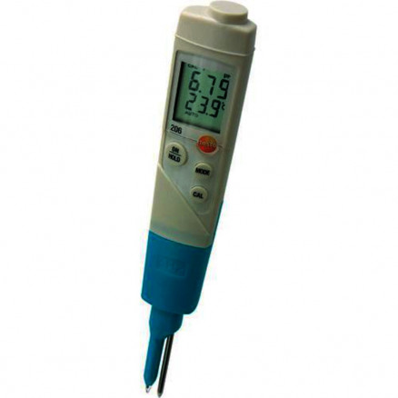 ELECTRODE DE PH ET TEMPERATURE DE RECHANGE PR TESTO 206-PH2