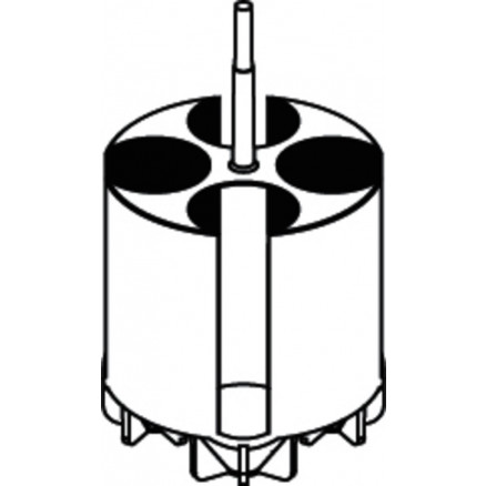 ADAPTATEUR 4X50ML (FLACON CONIQUE) HETTICH - 1772-A