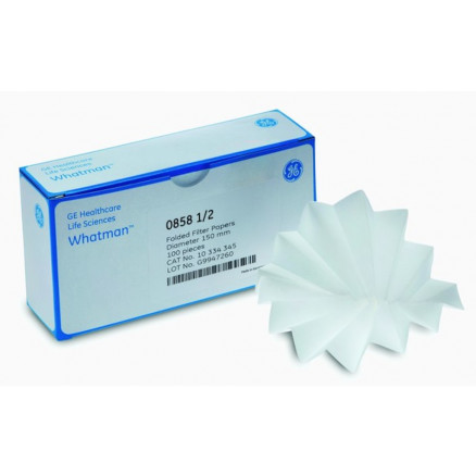 FILTRES WHATMAN QUALITATIFS GRADE 1573 D.150MM-PAR 100