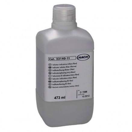 SOLVANT DPD CHLORE LIBRE HACH 2314011 - 473 ML