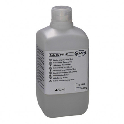 TAMPON CHLORE LIBRE HACH 2314111 - 473ML