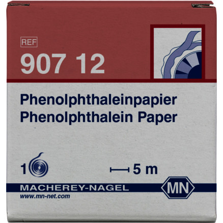 PAPIER PH A LA PHENOLPHTALEINE MM 90712 - ROULEAU 5M