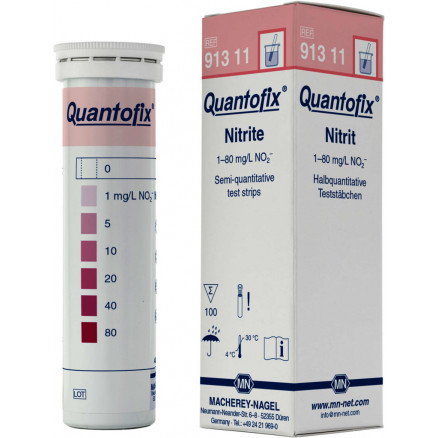 QUANTOFIX NITRITE 0-80MG/L - 100 BANDELETTES