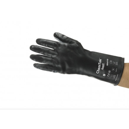 GANTS RESISTANTS AUX PRODUITS CHIMIQUES CHEMTEK 38-612 - T.8