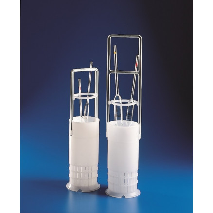 PANIER PORTE-PIPETTES AVEC ANS -E D.145X300X648MM PACK DE 4