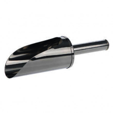 PELLE RONDE EN INOX LONG.190MM D.50MM CAPACITE 120ML