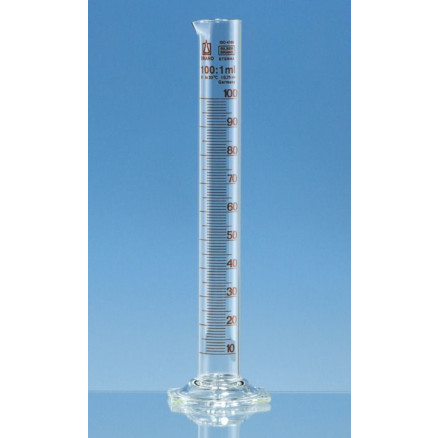EPROUVETTE GRADUEE FORME HAUTE SILBERBRAND ETERNA 100ML-PACK2