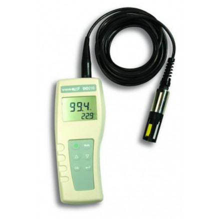 OXYMETRE PORTABLE DO 210 AVEC SONDE OXYGENE DISSOUS/TEMP.
