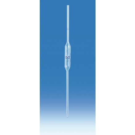 PIPETTE VOLUMETRIQUE EN PP 1 TRAIT 10ML PACK DE 6