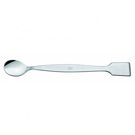 SPATULE-CUILLERE INOX TIGE PLATE L=250MM - PACK DE 5