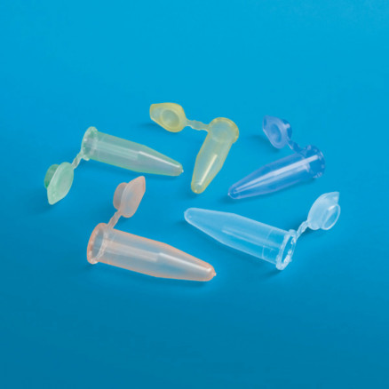 MICROTUBE EN PP BLEU 1,5ML AVEC BOUCHON - PACK 10X1000