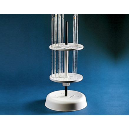 BASE CIRCULAIRE AVEC TIGE CIRCULAIRE EN PVC